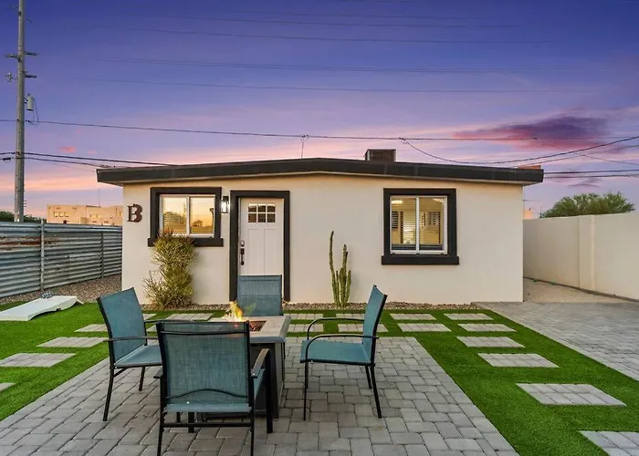 Apartment Featherlight With Bbq And Hot Tub In Downtown Phoenix